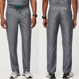 Figs Mens Axim Cargo Scrub Pants Graphite XS NWT